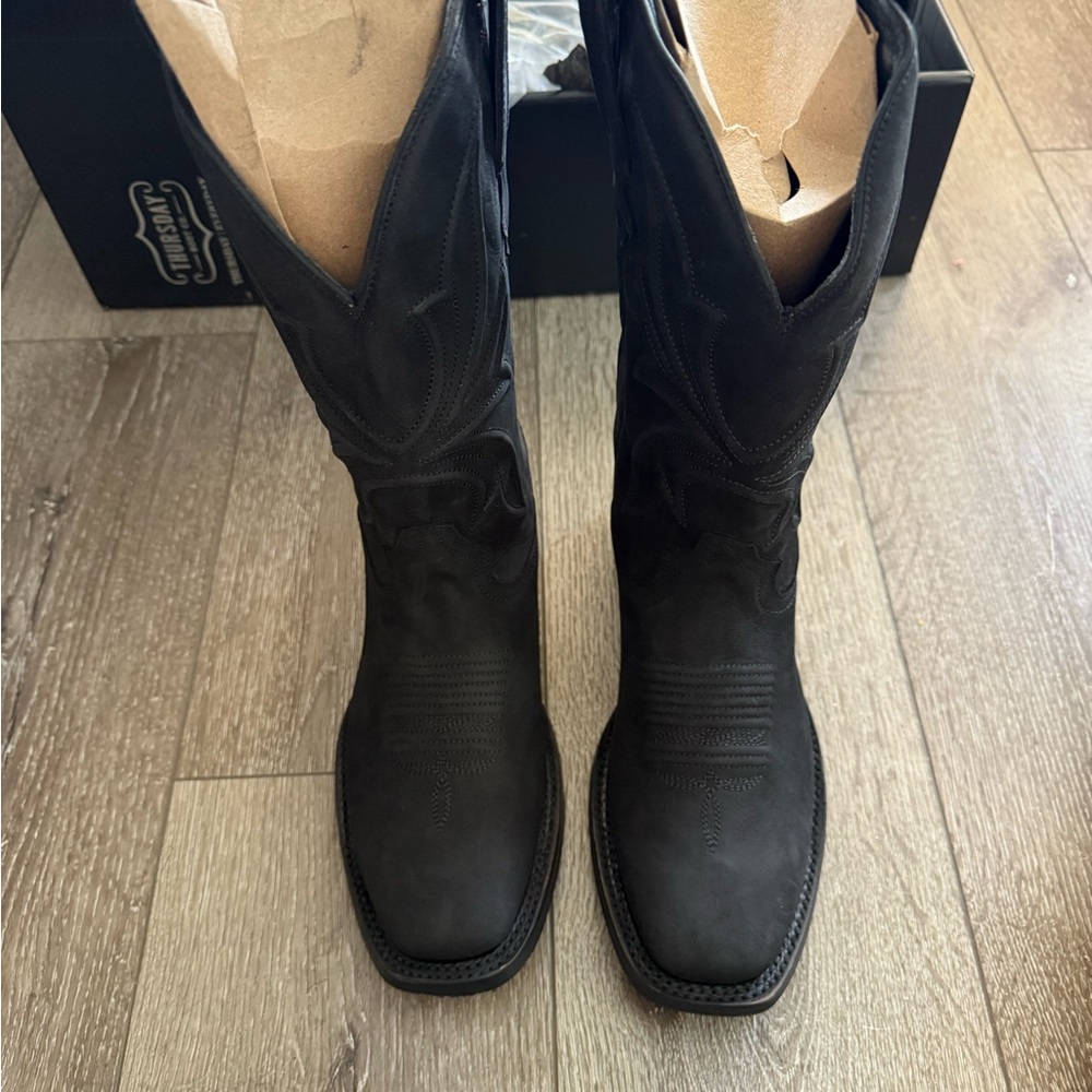 Thursday Boot Company Black Heeled Boots